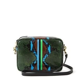 Clare V. Midi Sac Evergreen Snake